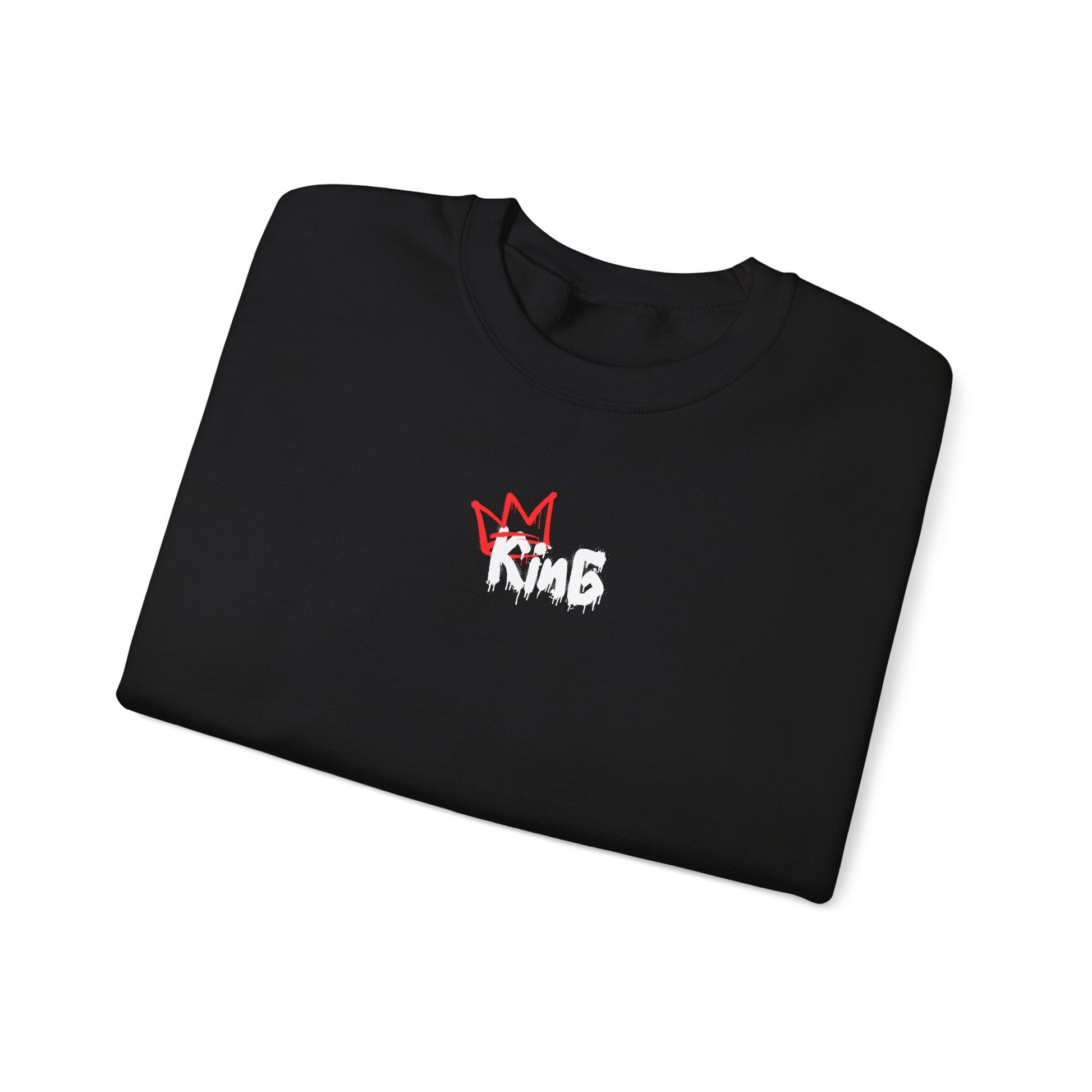 Jesus King Graffiti Crewneck Sweatshirt