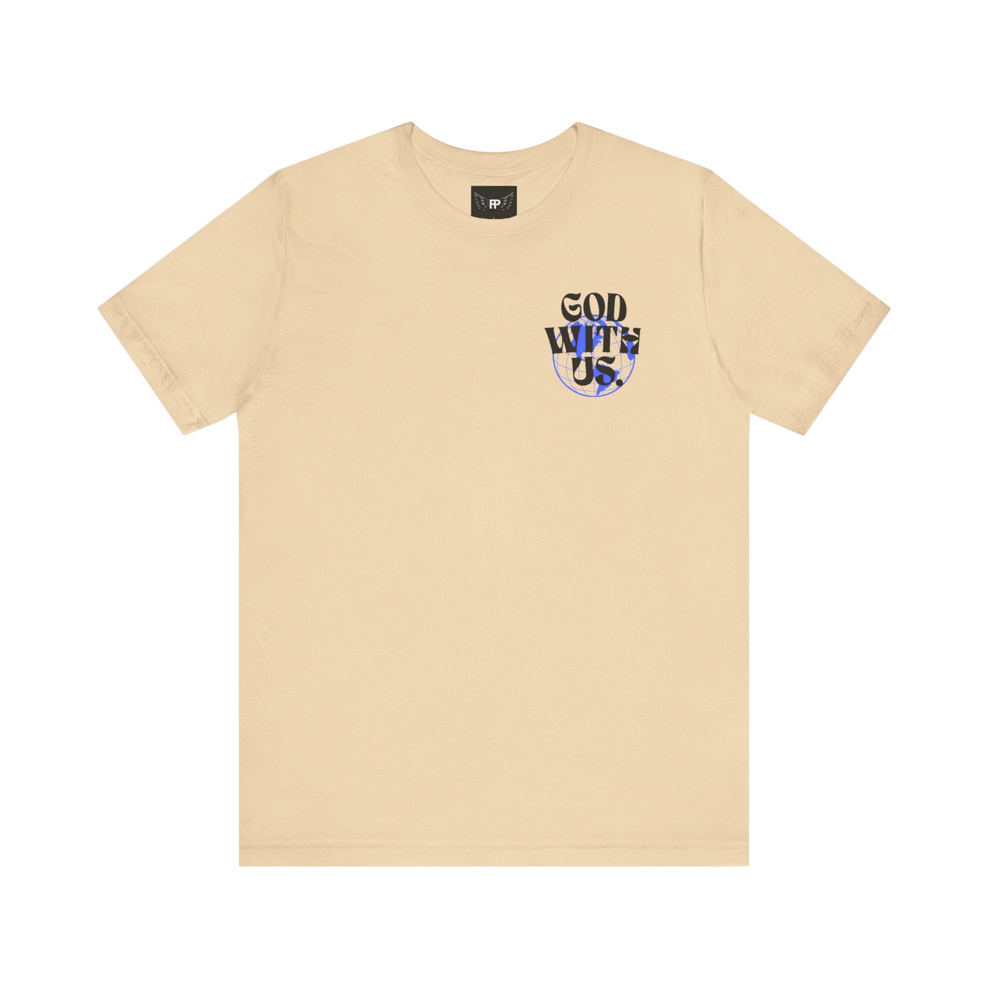 God With Us - Unisex Softstyle Tee - Vintage Streetwear Graphic T-Shirt