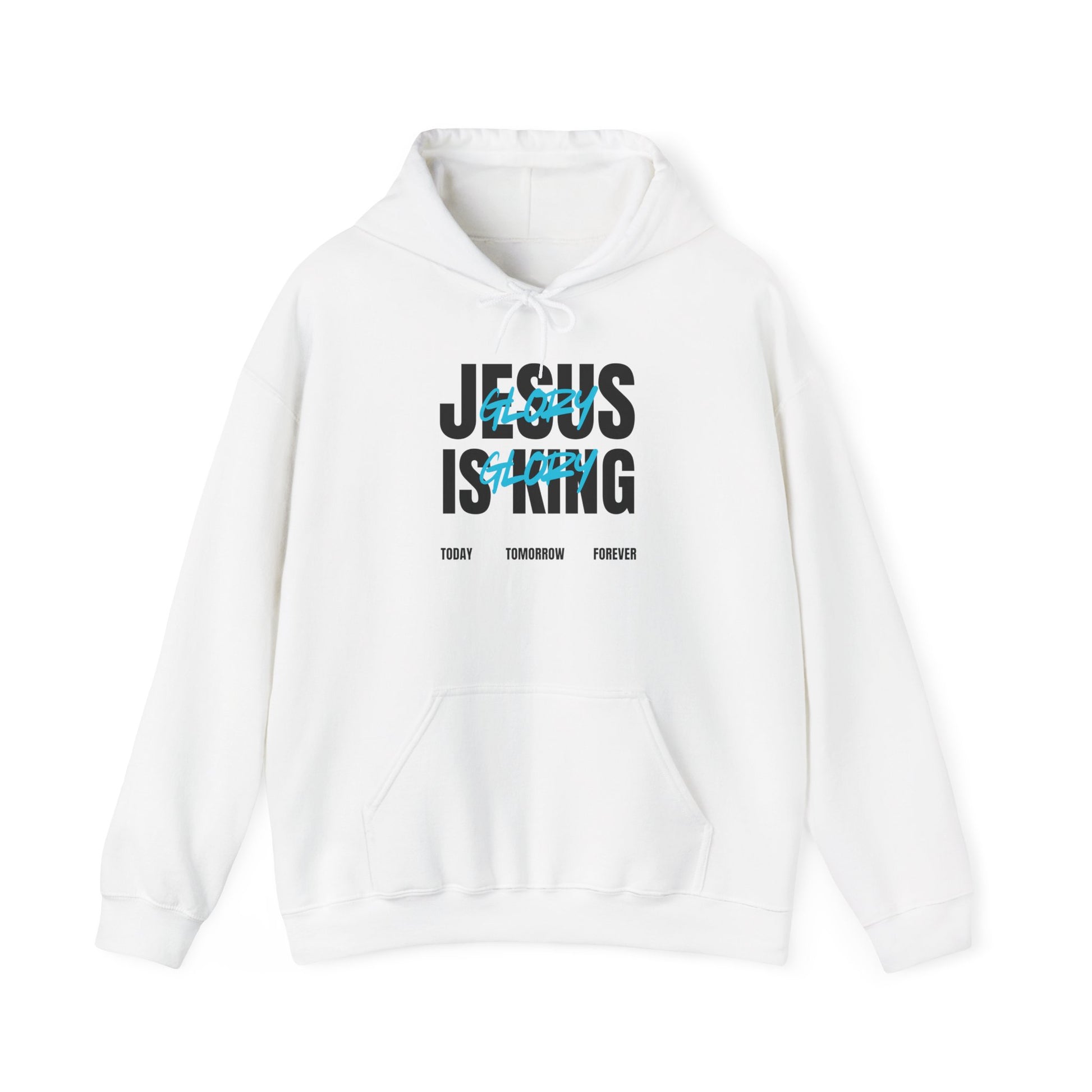 Jesus Is King - Today, Tomorrow, And Forever Unisex Softstyle Hoodie