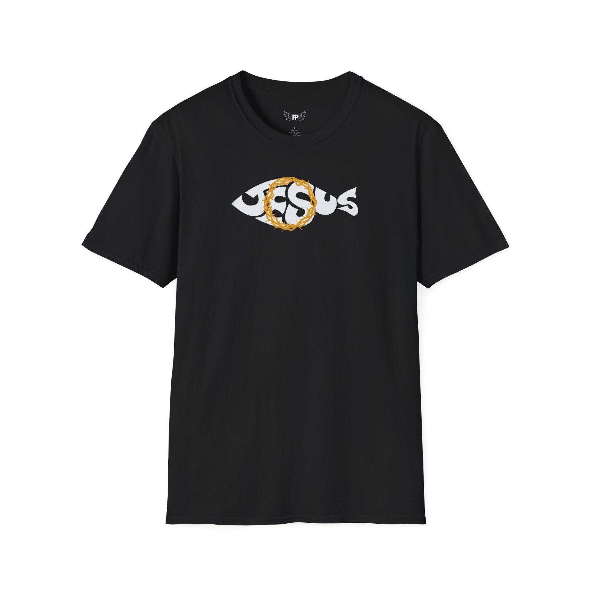 Jesus Fish Unisex Softstyle T-Shirt