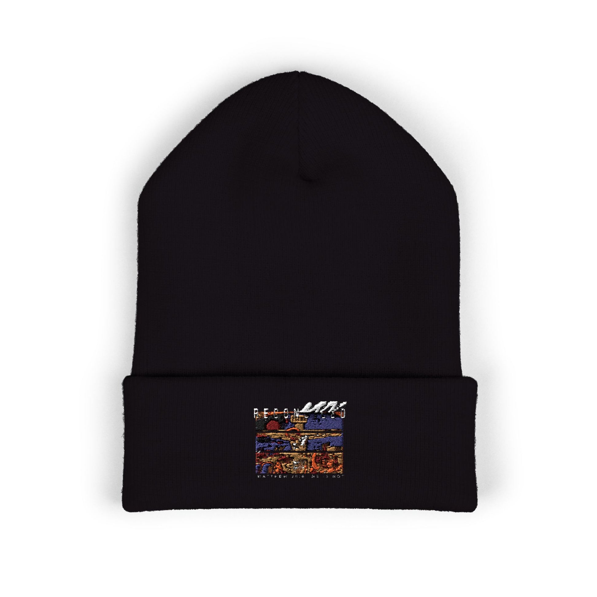 Vintage Distressed Jesus On The Cross Beanie