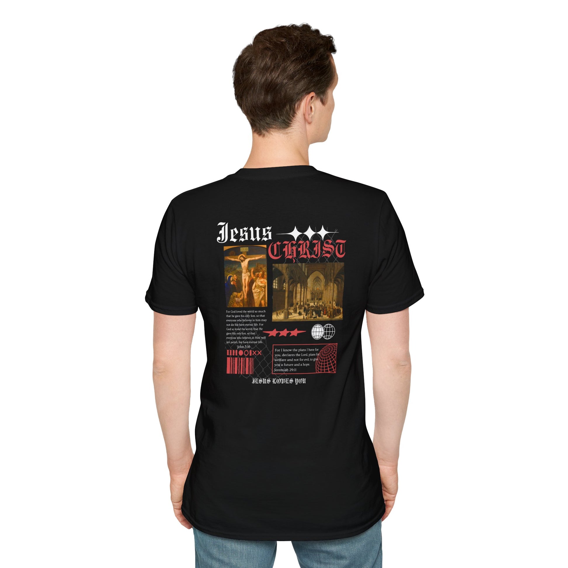Jesus Christ Vintage Info Tee