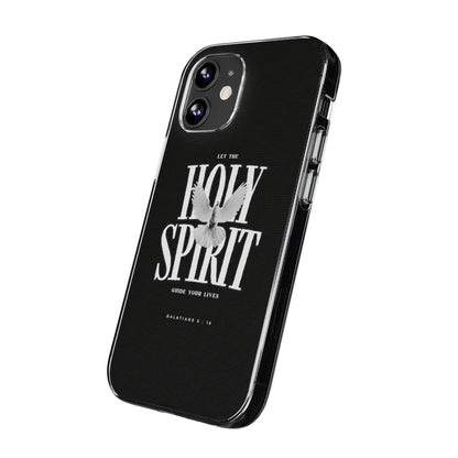 Holy Spirit Dove Clear Phone Case