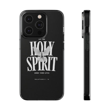 Holy Spirit Dove Clear Phone Case