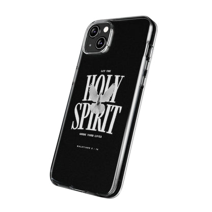 Holy Spirit Dove Clear Phone Case