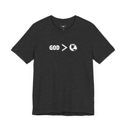 God > World | Choose Love & Healing Unisex tee