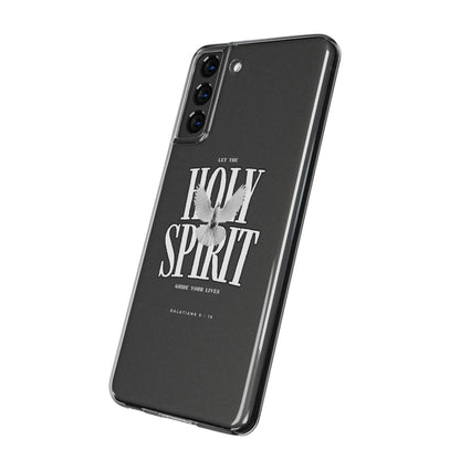 Holy Spirit Dove Clear Phone Case