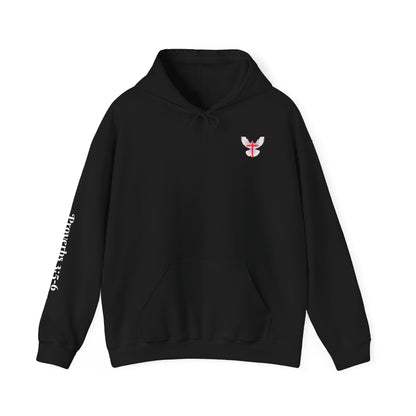 Dove Faithful: Proverbs 3:5-6 On Sleeve Hoodie