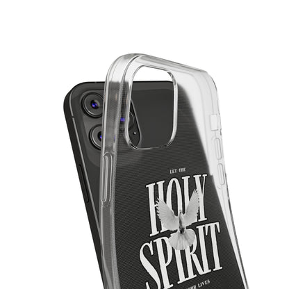 Holy Spirit Dove Clear Phone Case