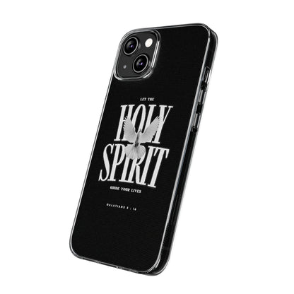 Holy Spirit Dove Clear Phone Case