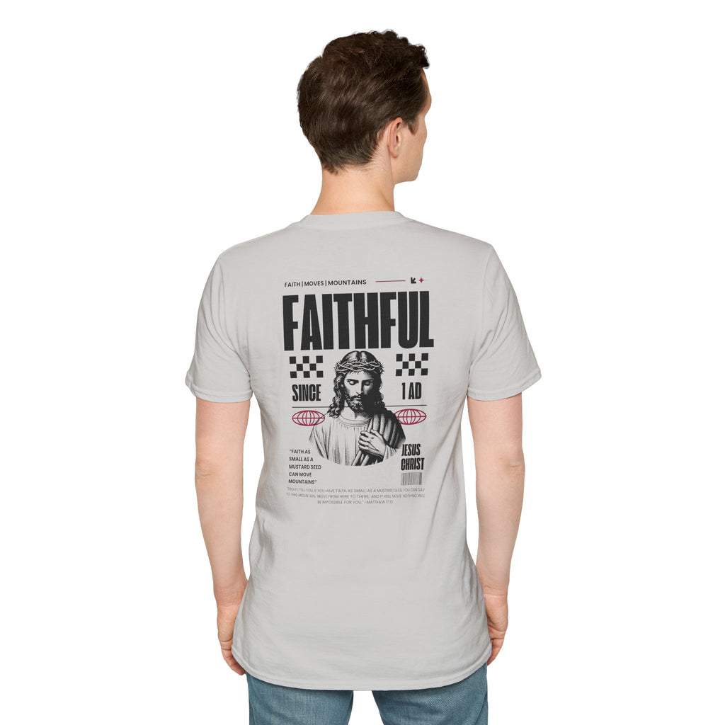 Matthew 17:20 Faithful Vintage Tee