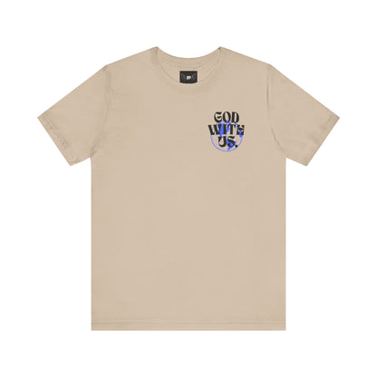 God With Us - Unisex Softstyle Tee  - Vintage Streetwear Graphic T-Shirt
