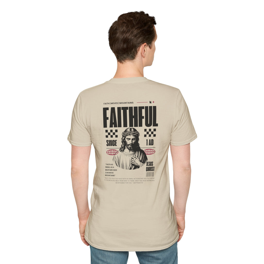 Matthew 17:20 Faithful Vintage Tee