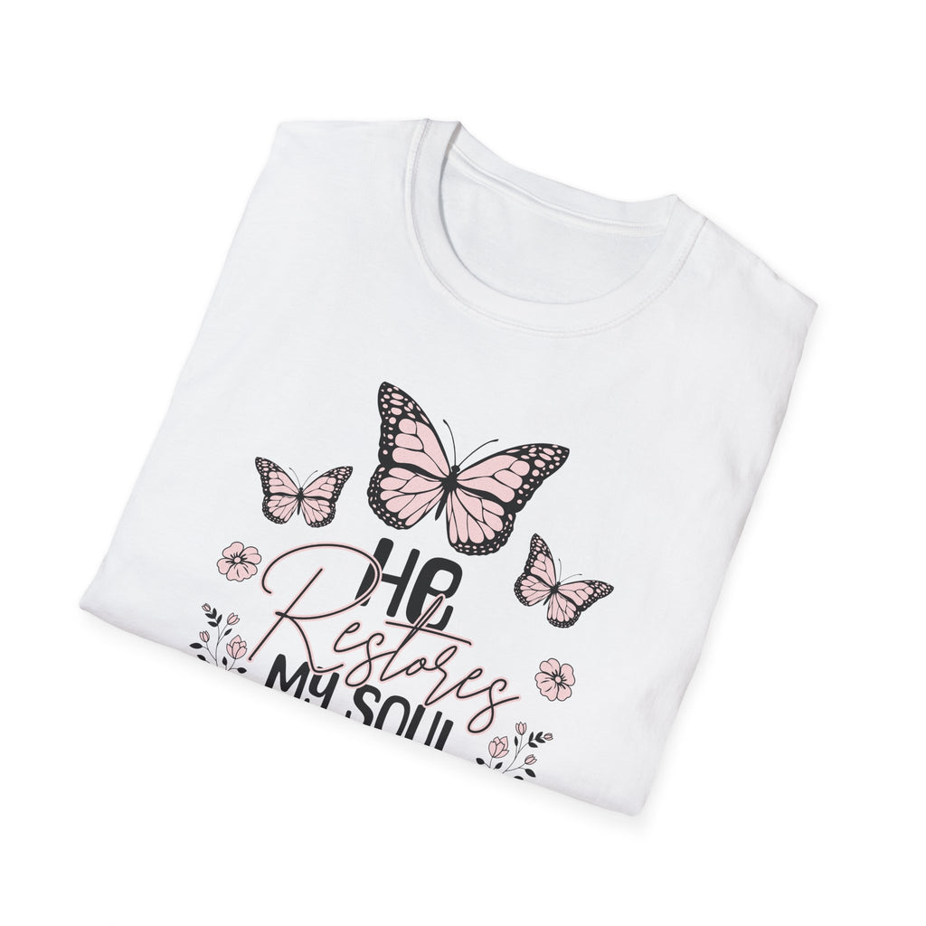 He restores my soul Women’s Tee