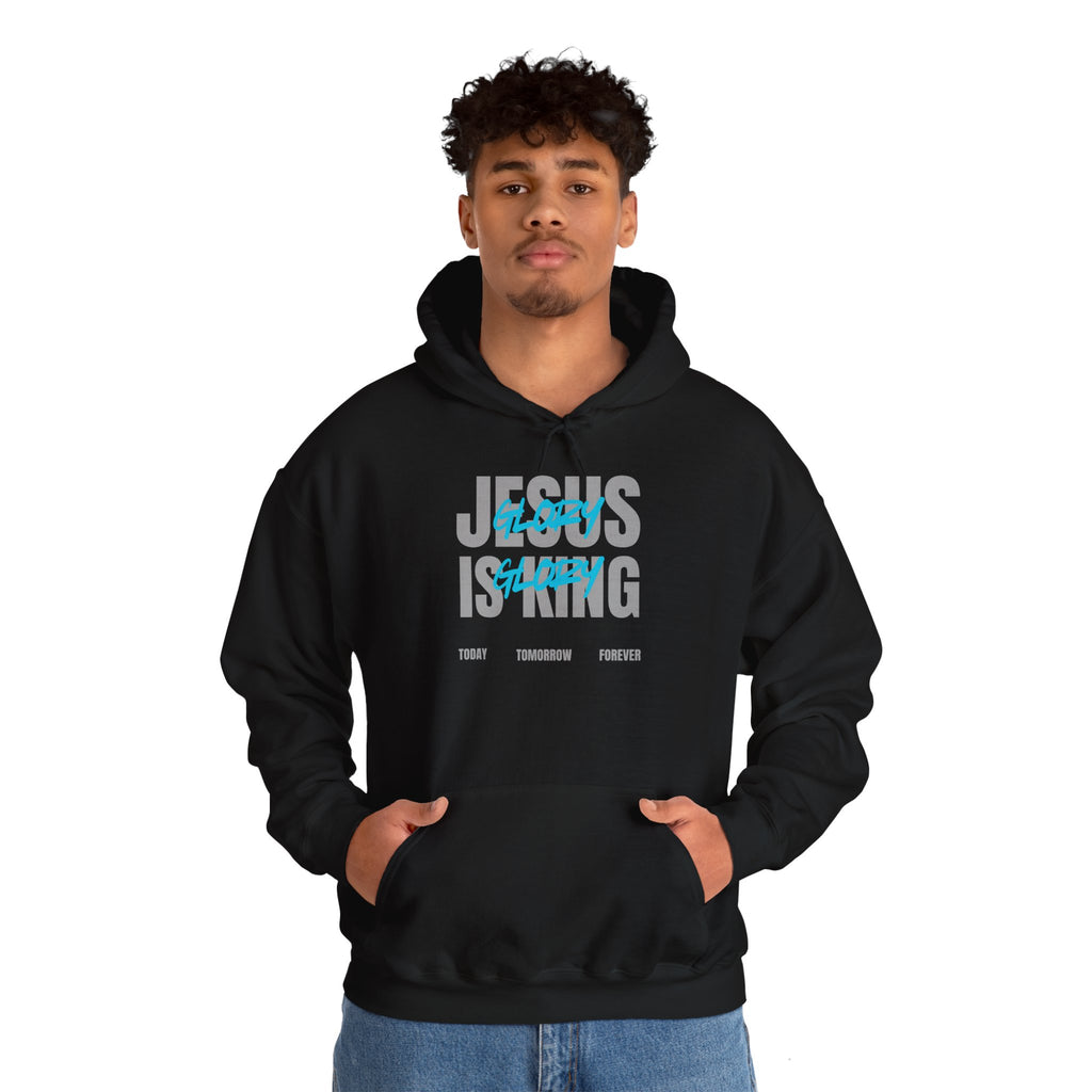 Jesus Is King - Today, Tomorrow, And Forever Unisex Softstyle Hoodie