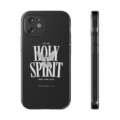 Holy Spirit Dove Clear Phone Case