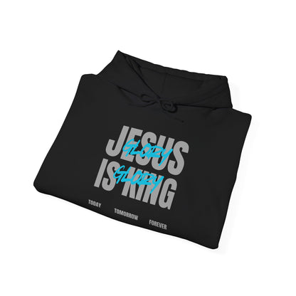 Jesus Is King - Today, Tomorrow, And Forever Unisex Softstyle Hoodie