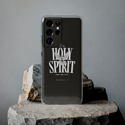 Holy Spirit Dove Clear Phone Case