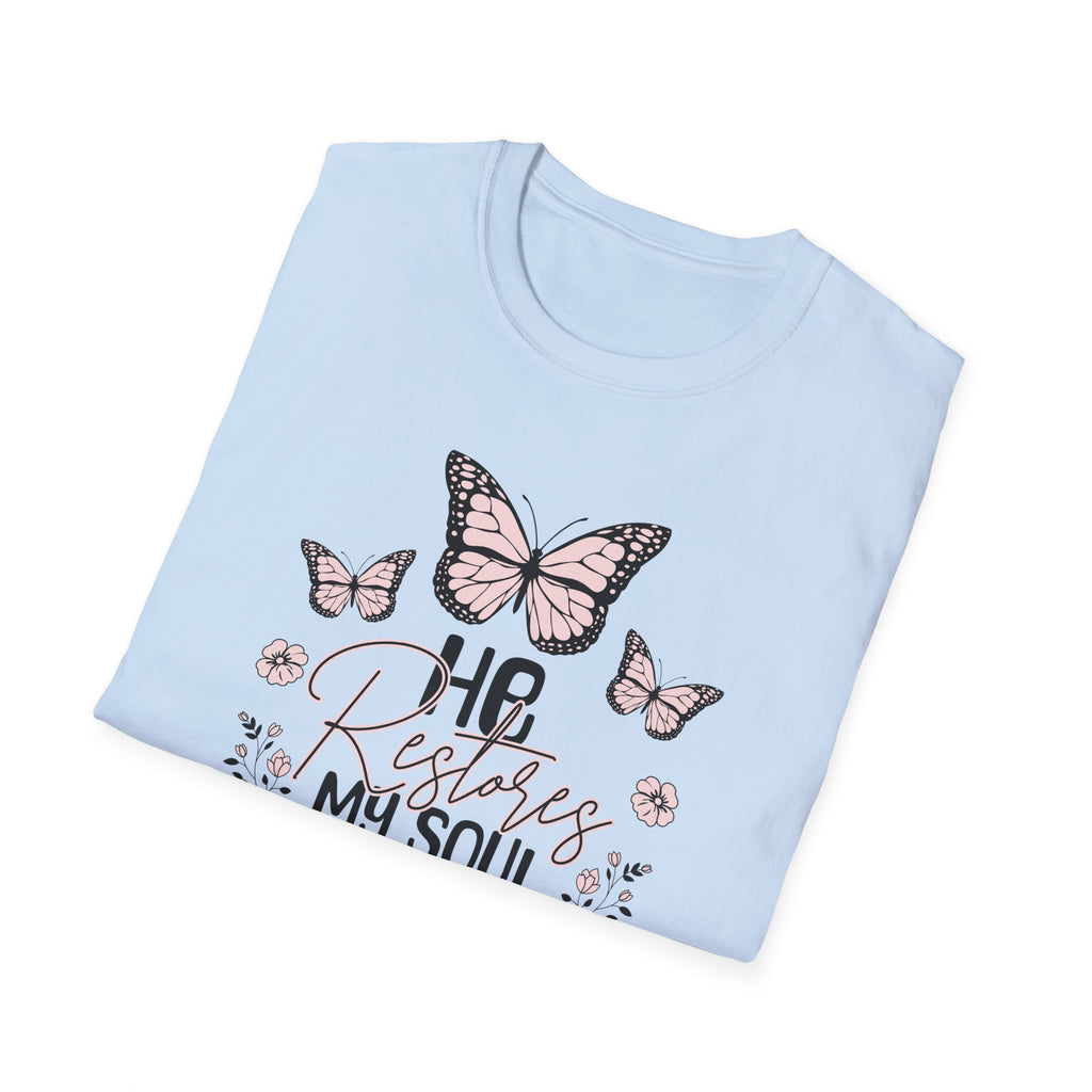 He restores my soul Women’s Tee