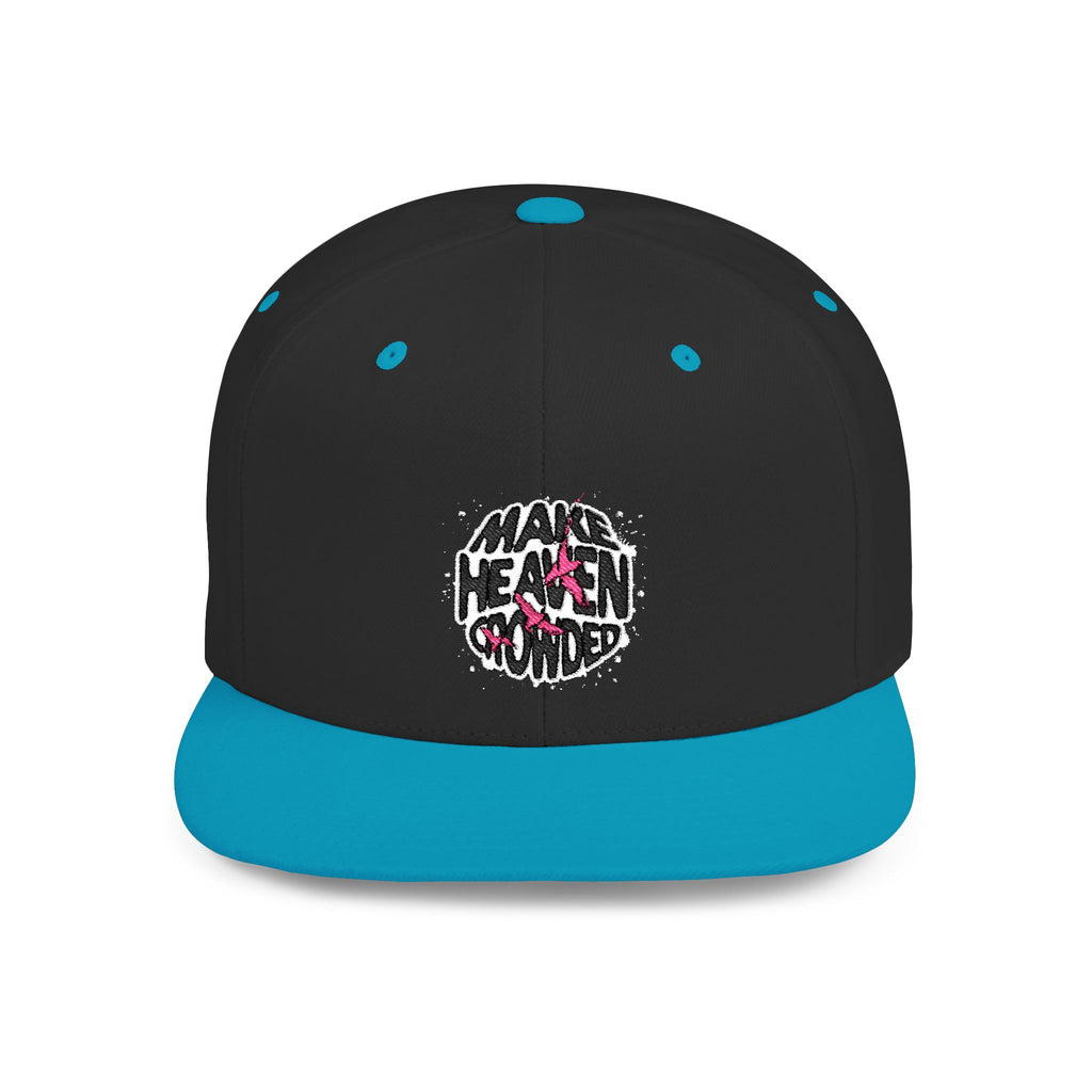 Make Heaven Crowded Flat Bill Hat