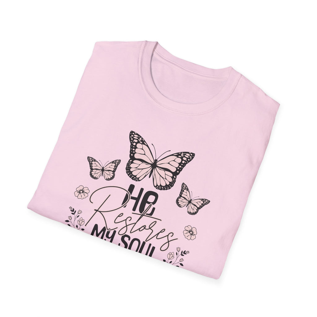 He restores my soul Women’s Tee