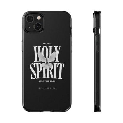 Holy Spirit Dove Clear Phone Case