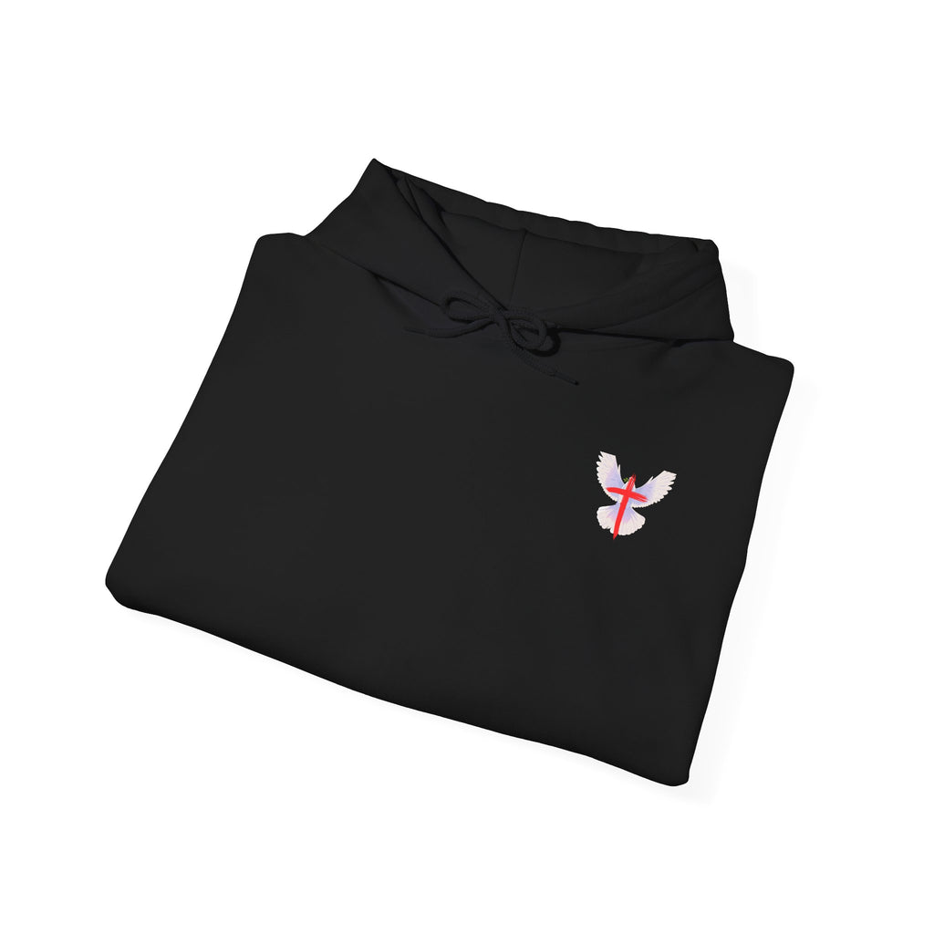 Dove Faithful: Proverbs 3:5-6 On Sleeve Hoodie