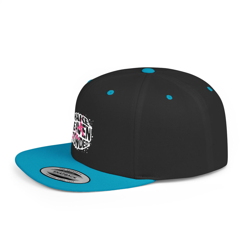 Make Heaven Crowded Flat Bill Hat