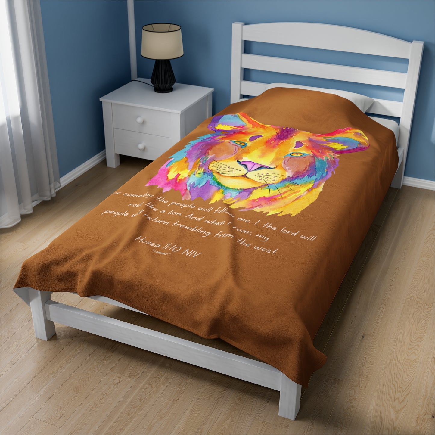 Follower "LION" Plush Blanket