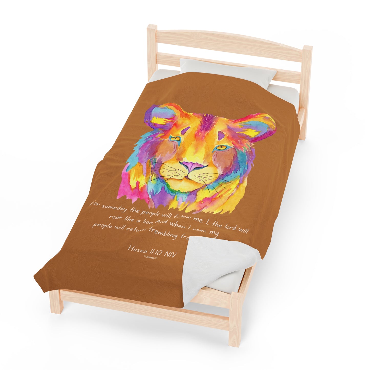 Follower "LION" Plush Blanket