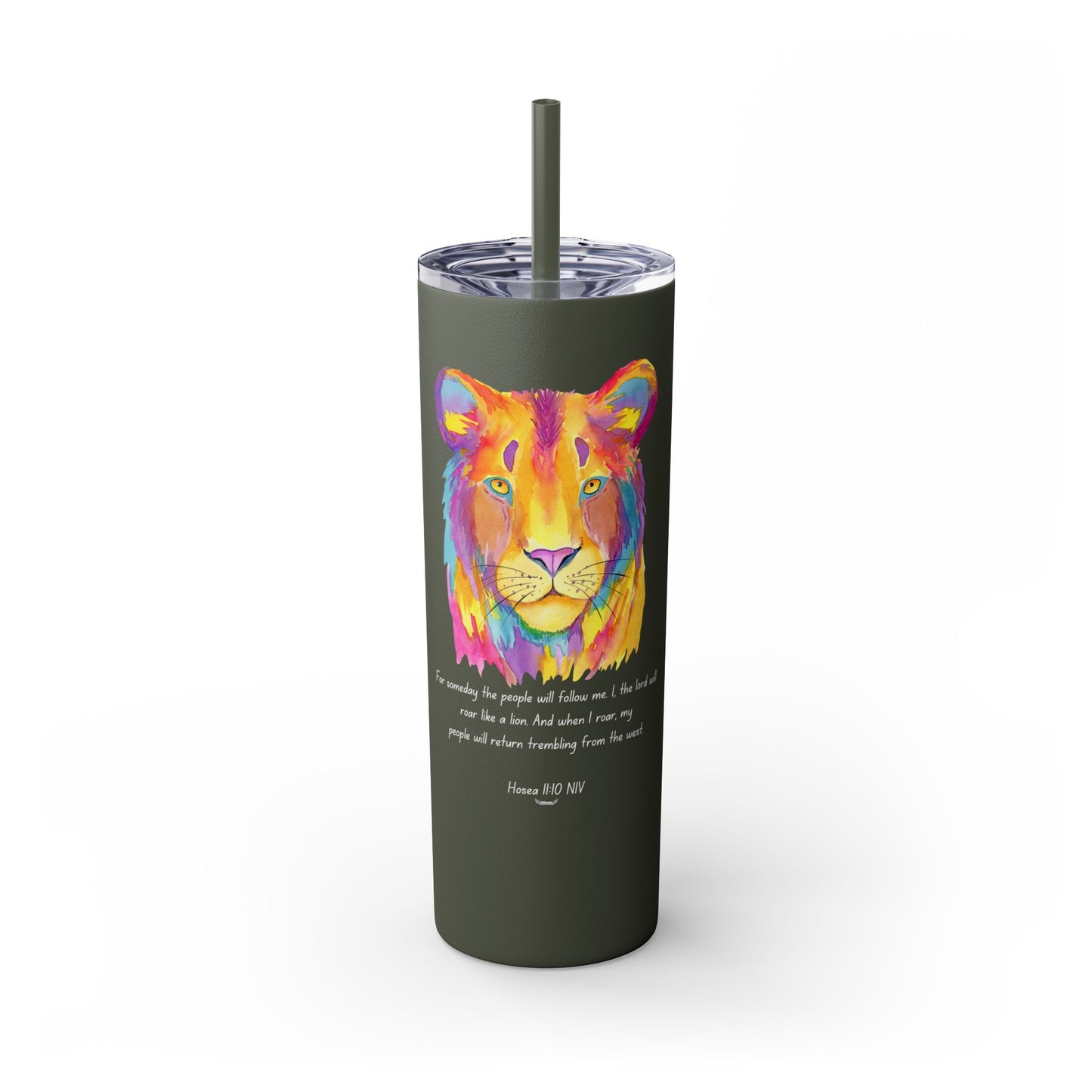 Follower "LION" Skinny Tumbler