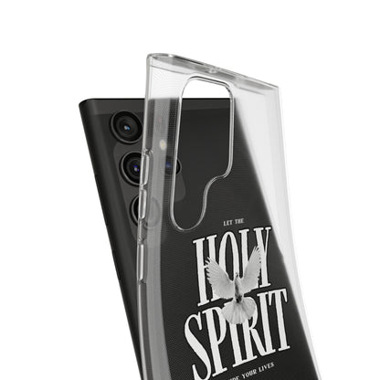 Holy Spirit Dove Clear Phone Case