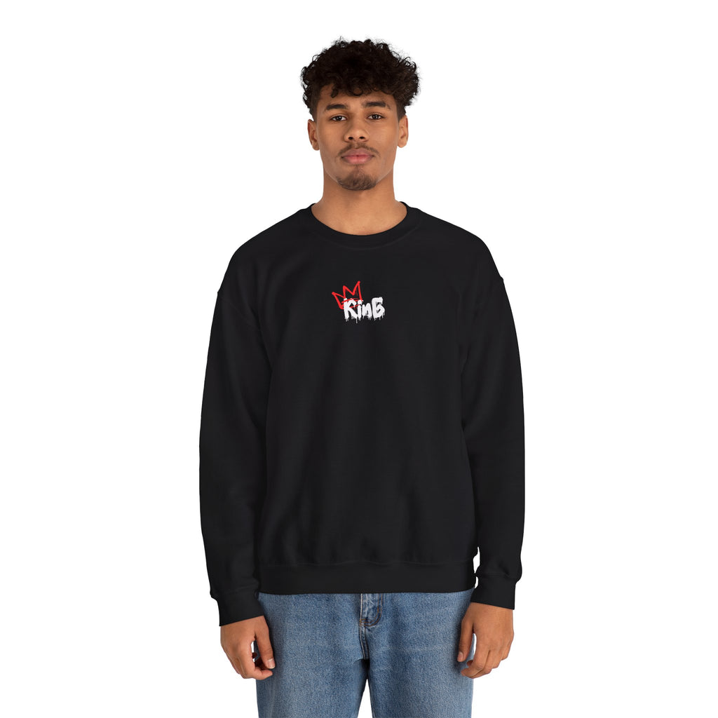 Jesus King Graffiti Crewneck Sweatshirt