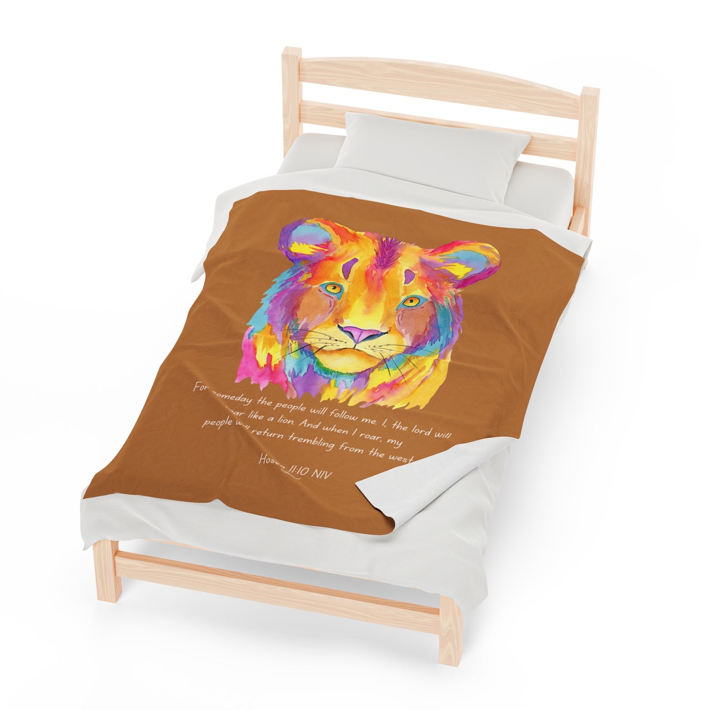 Follower "LION" Plush Blanket