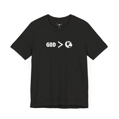 God > World | Choose Love & Healing Unisex tee