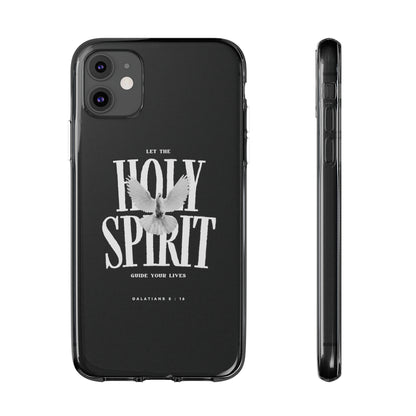 Holy Spirit Dove Clear Phone Case