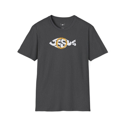 Jesus Fish Unisex Softstyle T-Shirt