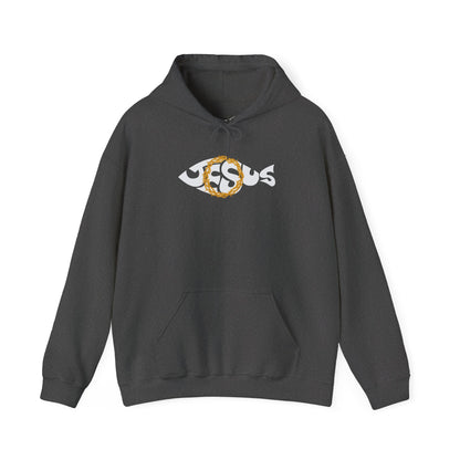 Jesus Fish Unisex Softstyle Hoodie