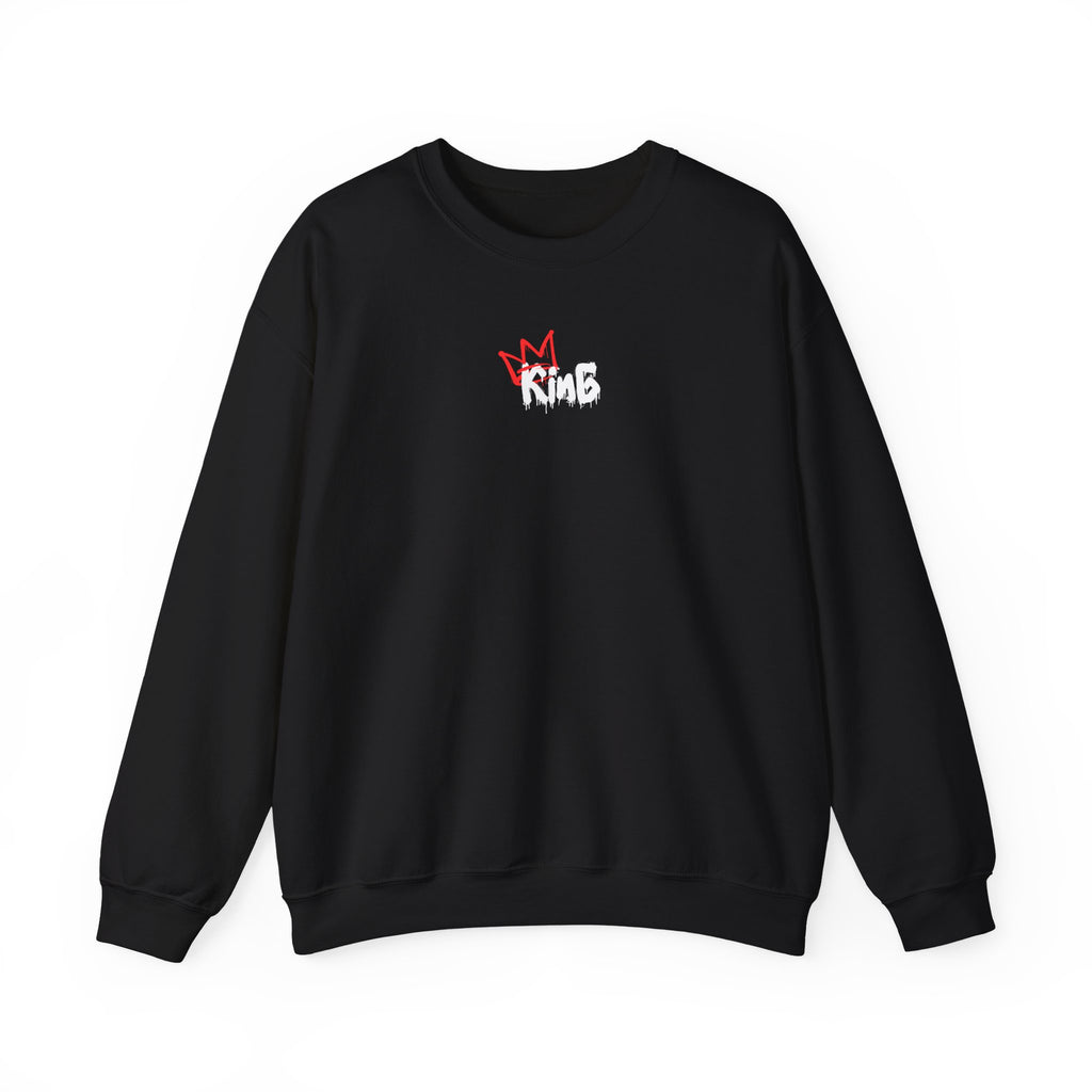 Jesus King Graffiti Crewneck Sweatshirt