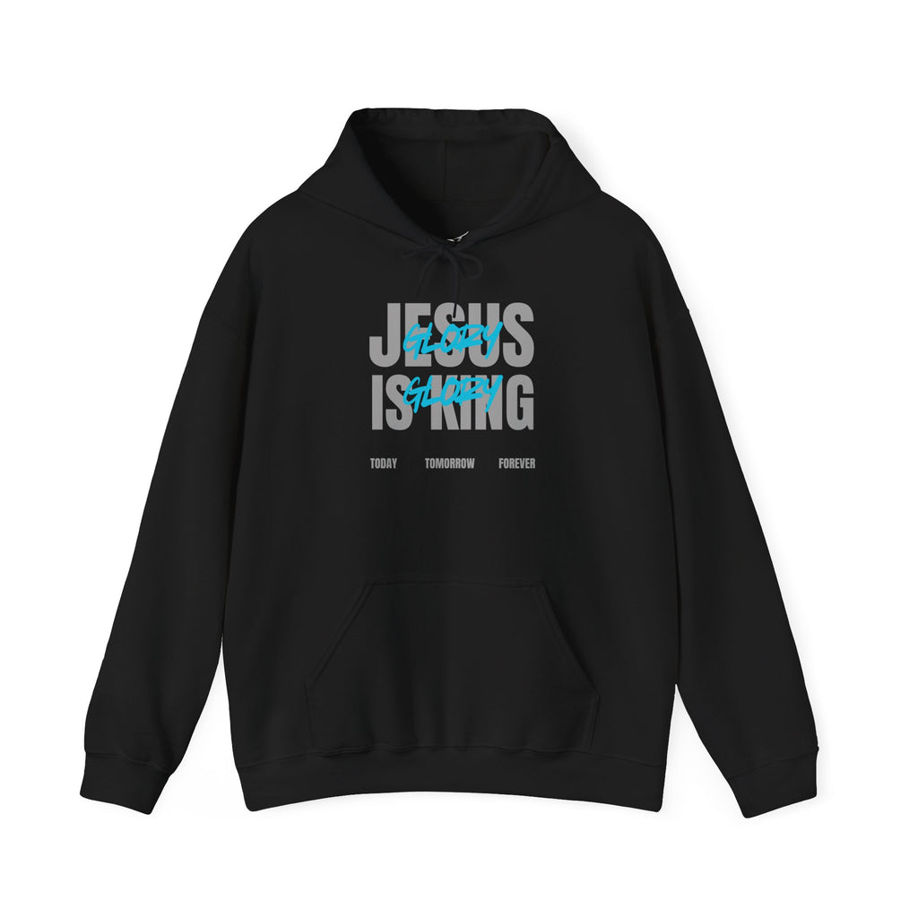 Jesus Is King - Today, Tomorrow, And Forever Unisex Softstyle Hoodie