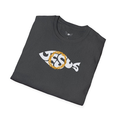 Jesus Fish Unisex Softstyle T-Shirt