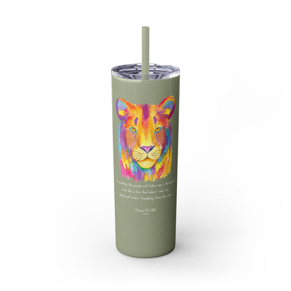 Follower "LION" Skinny Tumbler