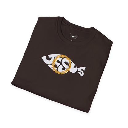 Jesus Fish Unisex Softstyle T-Shirt