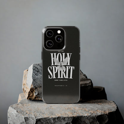 Holy Spirit Dove Clear Phone Case