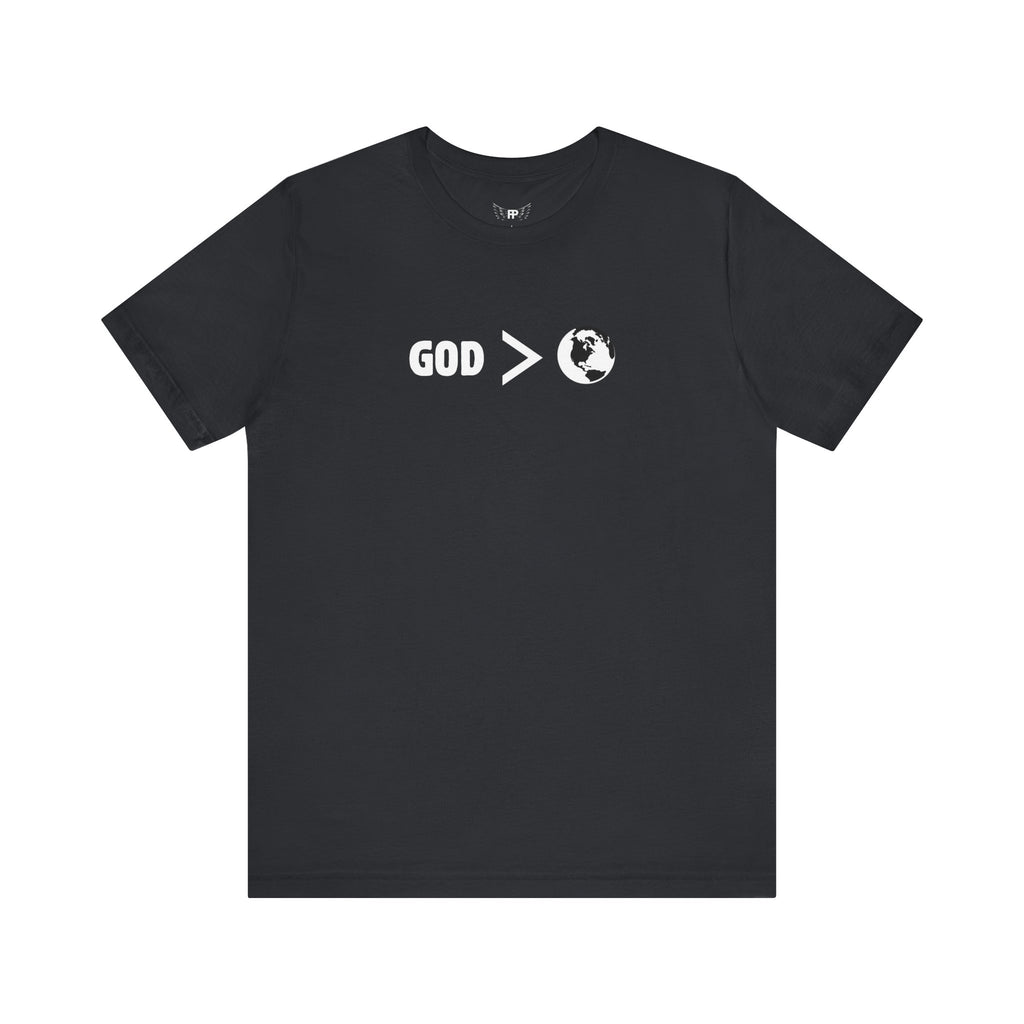 God > World | Choose Love & Healing Unisex tee