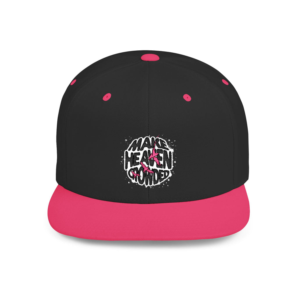 Make Heaven Crowded Flat Bill Hat