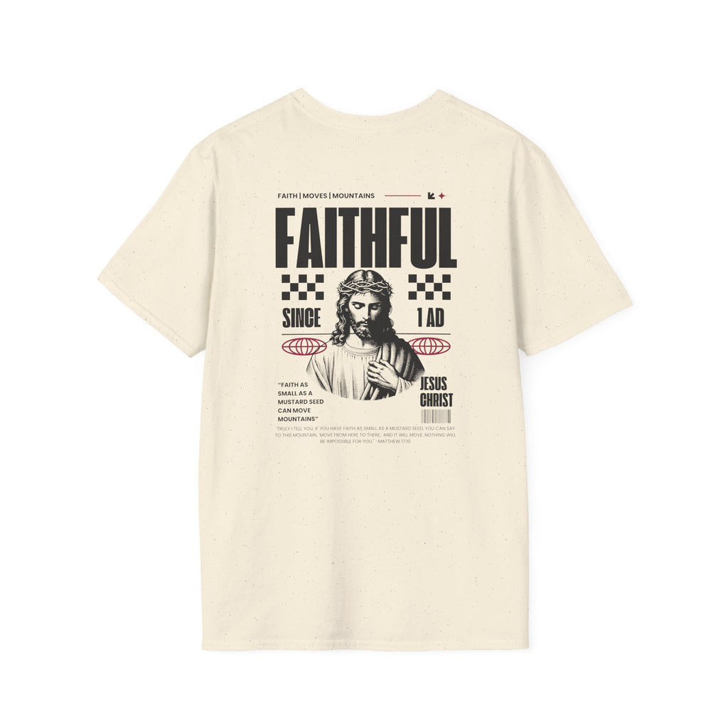 Matthew 17:20 Faithful Vintage Tee