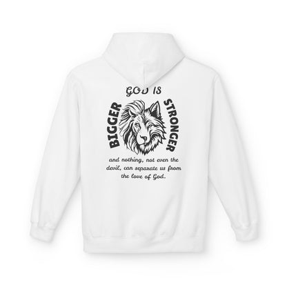 God is Better, Stronger- Pslams 139:7-12 Hoodie