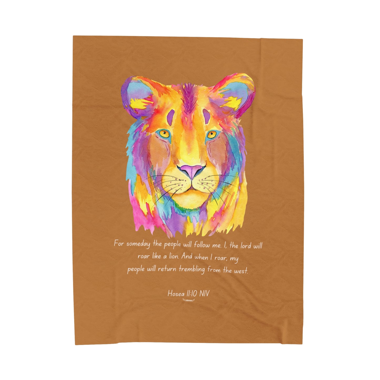 Follower "LION" Plush Blanket