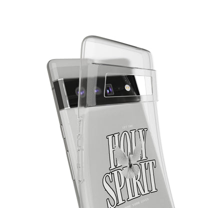 Holy Spirit Dove Clear Phone Case